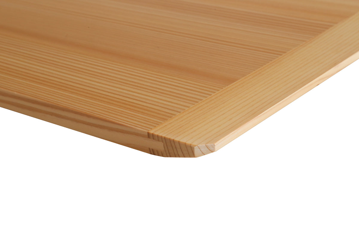 Shimizu Mokuzai Sawara Wood Placemat Clear Finish 41x30cm Set of 6