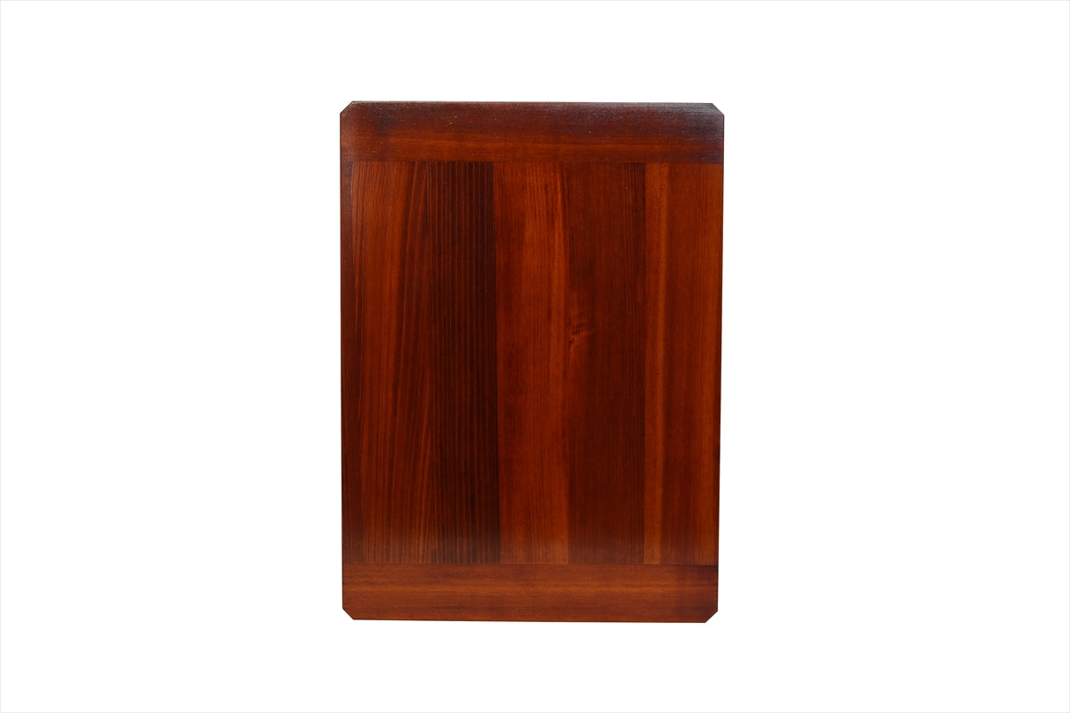 Shimizu Mokuzai Sawara Wood Placemat Urushi Lacquer 41x30cm