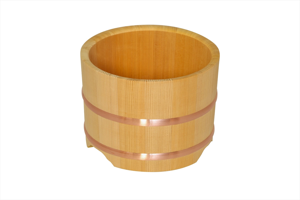 Shimizu Mokuzai Edo Ohitsu Sawara Wood Rice Container