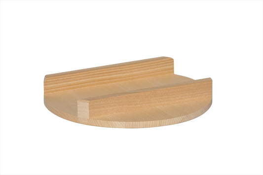 Shimizu Mokuzai Sawara Wood Lid for Sushi Rice Tub (Hangiri) 27cm