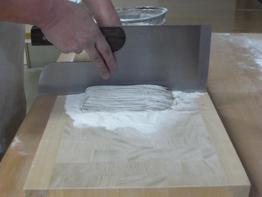 Shimizu Mokuzai Sawara Soba Noodle Cutting Board 75x36cm