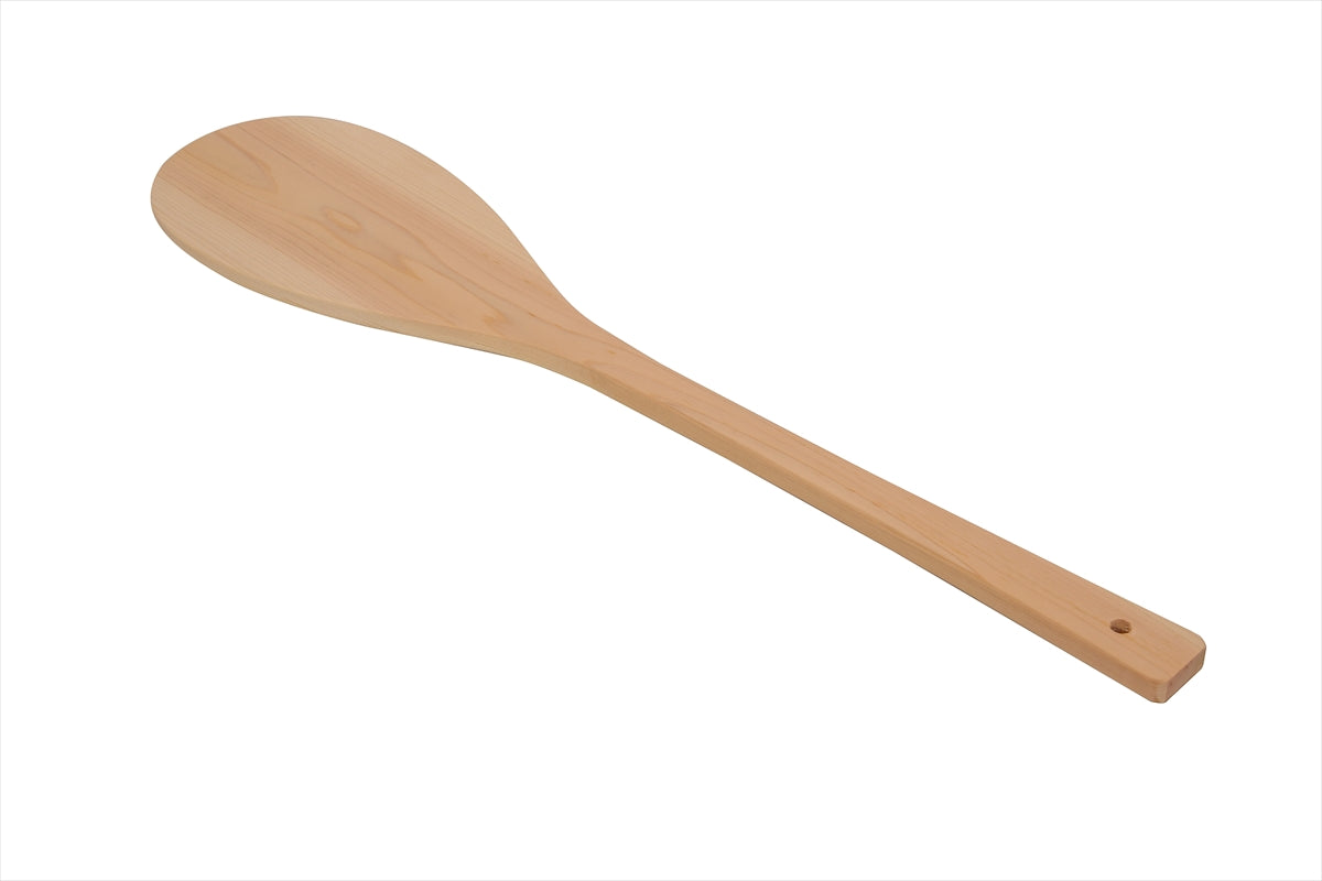 Shimizu Mokuzai Hinoki Rice Paddle (Shamoji) 60cm