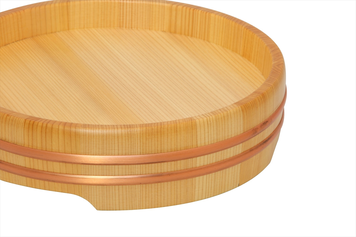 Shimizu Mokuzai Sawara Soba Serving Box Clear Finish 24x24cm