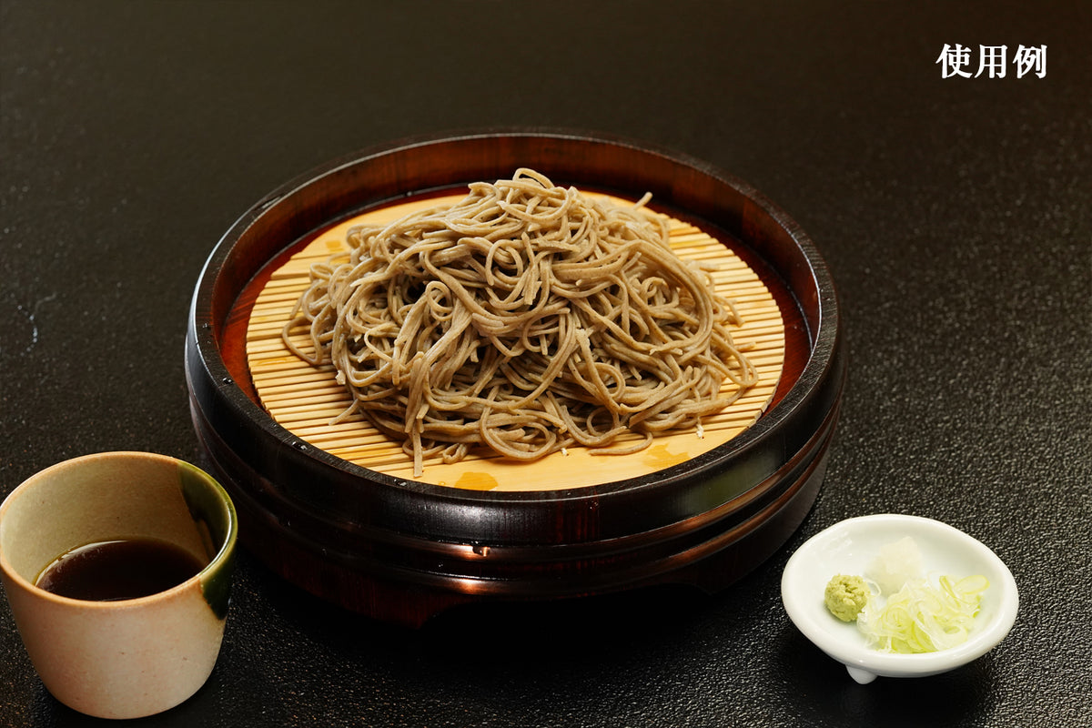Shimizu Mokuzai Sawara Soba Serving Box Wiped Urushi Finish 24x24cm