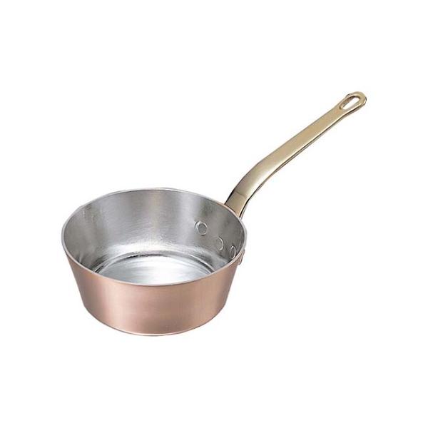 Wadasuke Tin Lined Copper Tapered Petite Pan 12cm 2502-0120