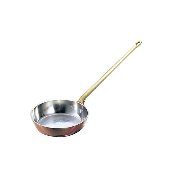Wadasuke Tin-Lined Copper Mini Frying Pan with Long Handle 9cm 2513-0090