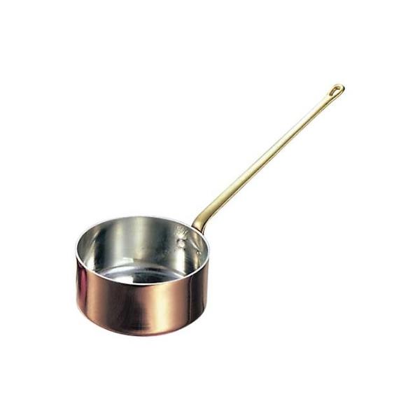 Wadasuke Tin-Lined Copper Mini Saucepan with Long Handle 12cm 2511-0120