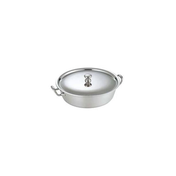 Wadasuke Stainless Type A Round Vegetable Dish 10 Inch 2409-0100