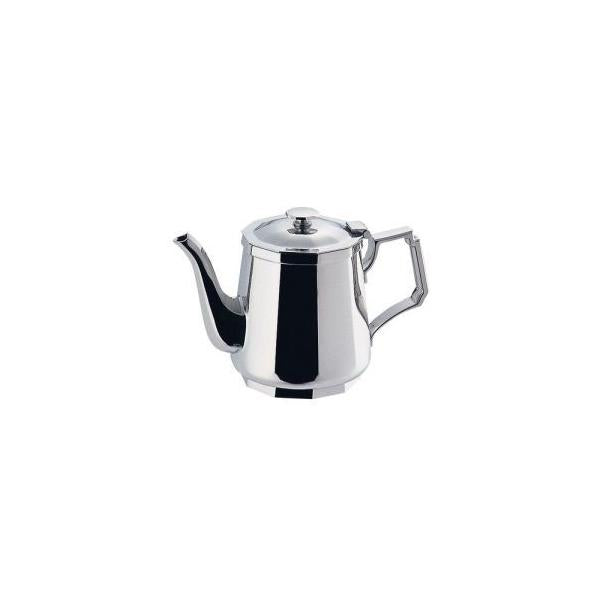 Wadasuke Square Teapot Stainless Steel for 3 People 2202-0307