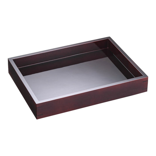 Yamako Tame-Nuri Lacquer Confectionery Serving Tray Medium