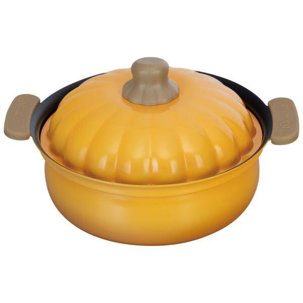 Wahei Freiz Vegipot IH Mini Tabletop Pot 19cm Pumpkin RB-3287