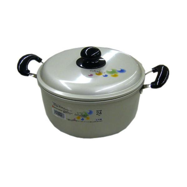 Hokuriku Aluminum Shallot Two-Handle Pot 24cm