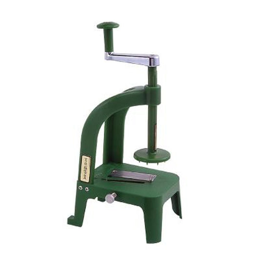 Benriner Cook Help, Vertical Spiral Vegetable Slicer, Dark Green, Made in Japan