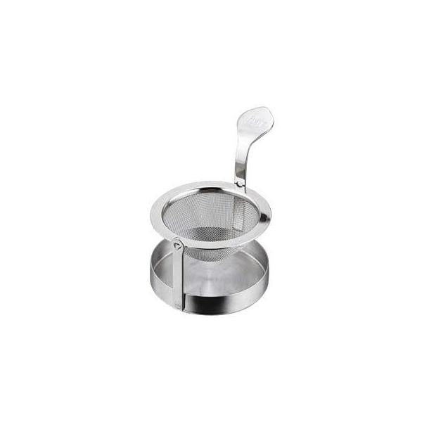 Azuma SALUS Leaf Swing Tea Strainer Silver