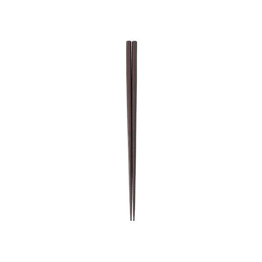 Akebono Sangyo Double Embossed Non-Slip Noodle Chopsticks 30cm Brown PM-333