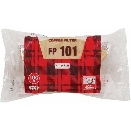 Kalita FP Coffee Filter Brown 100 Count