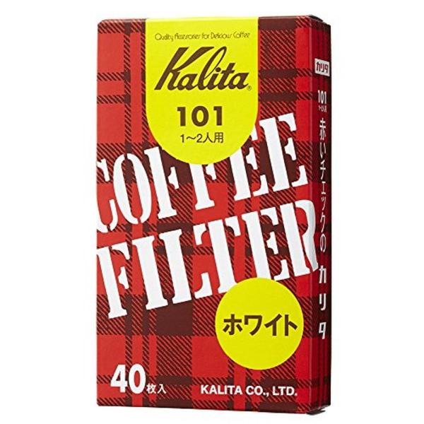 Kalita Coffee Filter White 40-Count