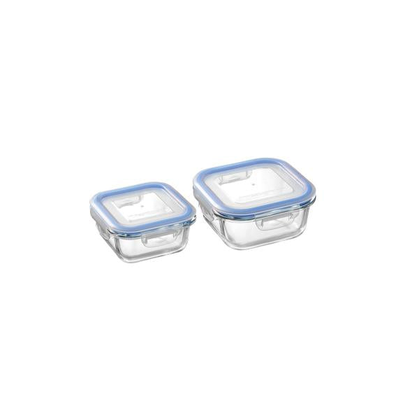 Wahei Freiz Resh Heat-Resistant Glass Container 2-Piece Set ME-7395