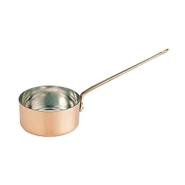 Wadasuke Tin-Lined Copper Mini Saucepan with Long Handle 12cm 2511-0120