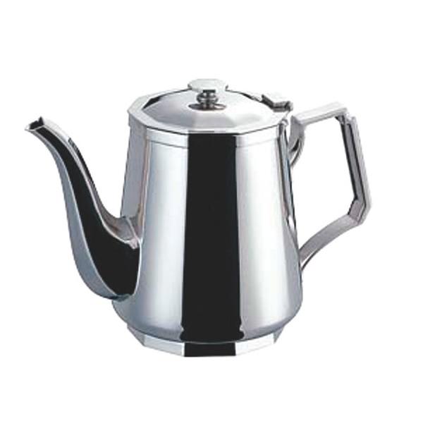 Wadasuke Square Teapot Stainless Steel for 5 People 2202-0507