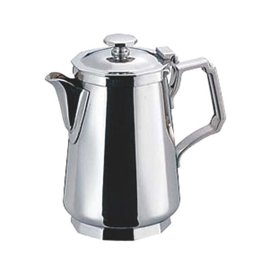 Wadasuke Stainless Steel Square Milk Pot with Lid for 10 People 2203-1007