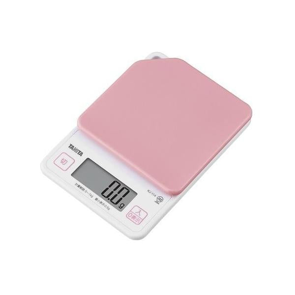 Tanita Cooking Scale 1kg White Pink Purple KJ114