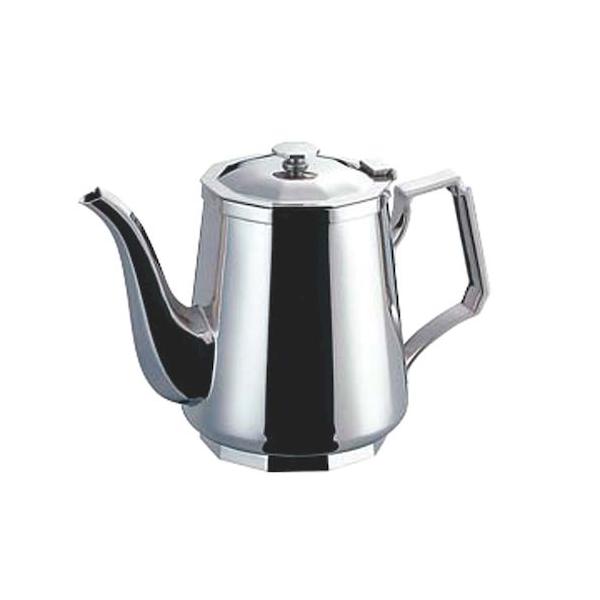 Wadasuke Square Teapot Stainless Steel for 8 People 2202-0807