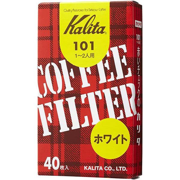 Kalita Coffee Filter White 40-Count 101