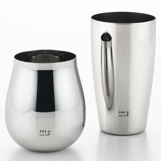 Migakiya Syndicate Stainless Steel Beer & Wine Tumbler Set of 2