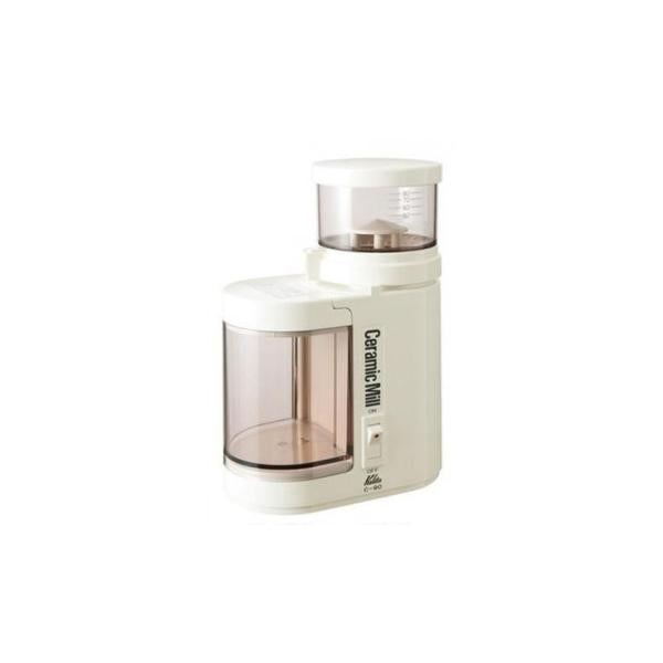 Kalita Electric Ceramic Coffee Grinder White C-90
