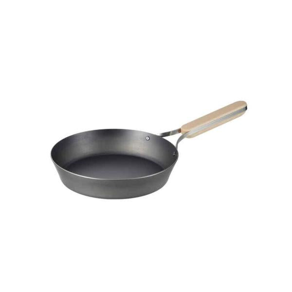 Wahei Freiz Enzo Iron Frying Pan 22cm with Wood Handle EN-008