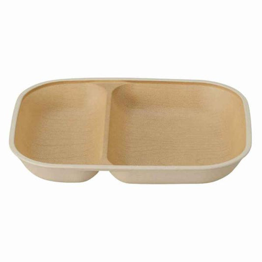 Kanoh Earth Color Scoopable Square Plate White Ivory