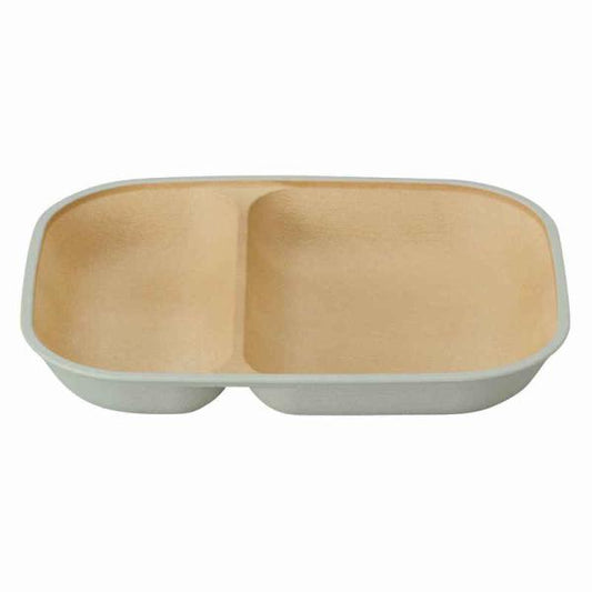 Kanoh Earth Color Scoopable Square Plate White Green