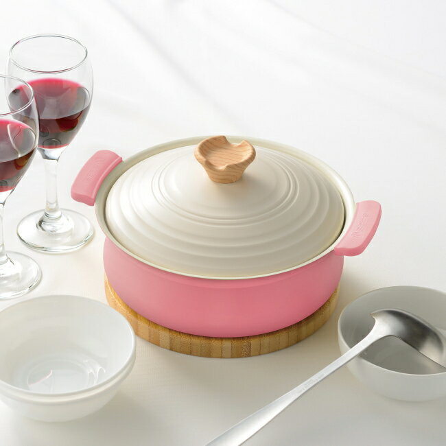 Wahei Freiz Light Ceramic Tabletop Pot IH Compatible 20cm SRB-3353