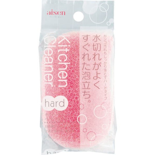 Aisen Kitchen Sponge Hard Pink 10-Pack KF101