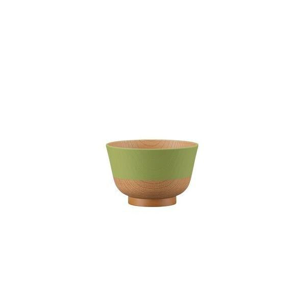 Kanoh Gentle Colors Miso Soup Bowl Ruri Blue & Uguisu Green