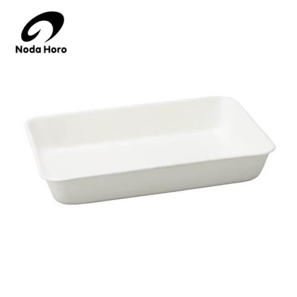 Noda Horo Enamel Prep Tray in White