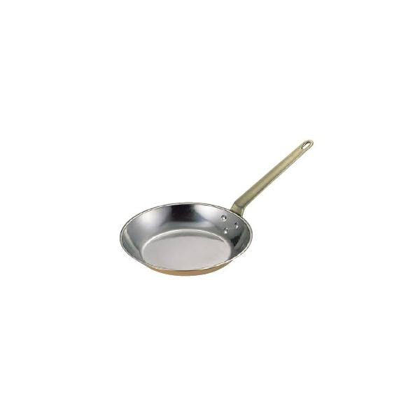 Wadasuke Tin-Lined Copper Round Frying Pan