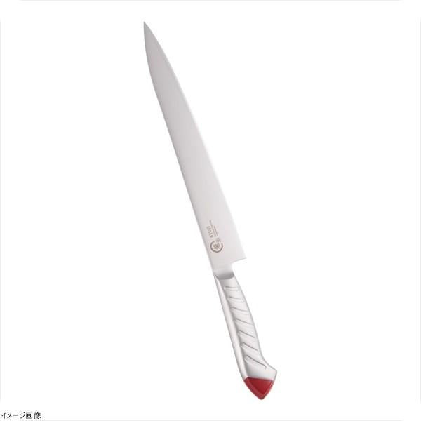 Shimomura Ryuji Stainless Color Sujihiki Slicing Knife 27cm Red