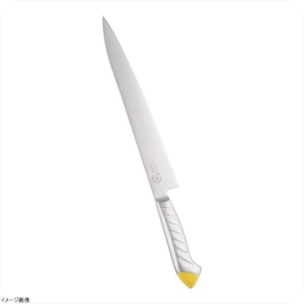 Shimomura Ryuji Stainless Color Sujihiki Slicing Knife 27cm Yellow