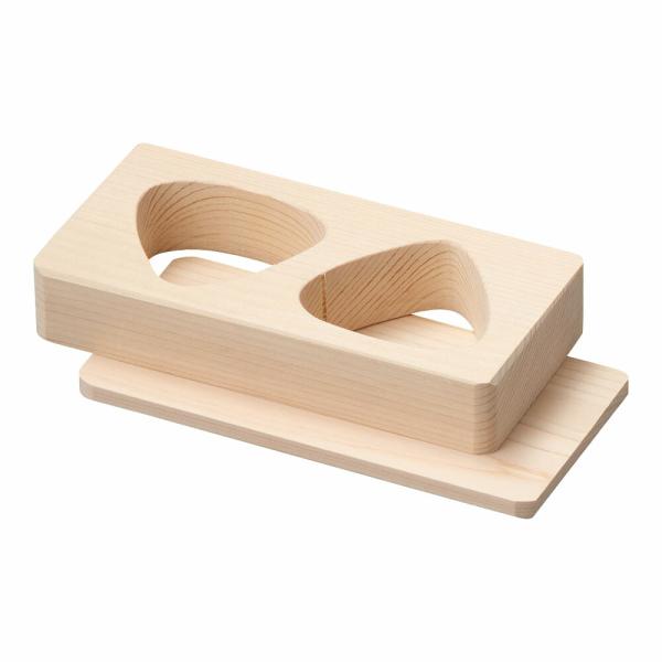 Yamako Hinoki Wood Onigiri Rice Ball Shaper