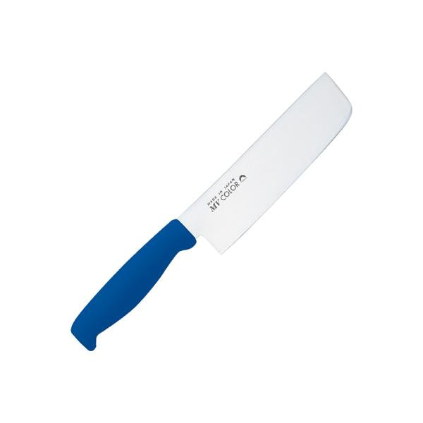Fuji Cutlery MV Color Nakiri Vegetable Knife Blue 165mm CR-0610BL