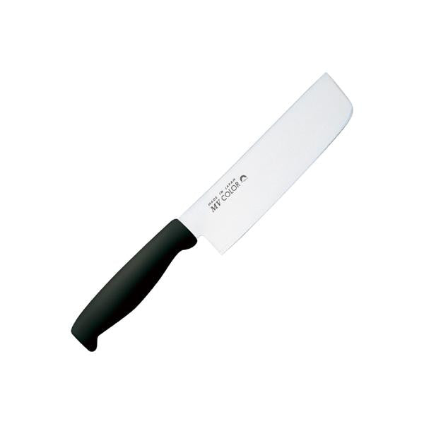 Fuji Cutlery MV Color Nakiri Vegetable Knife Black 165mm CR-0810BK