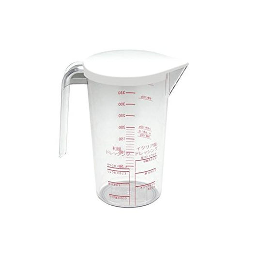 SALUS Measuring Cup with Lid White