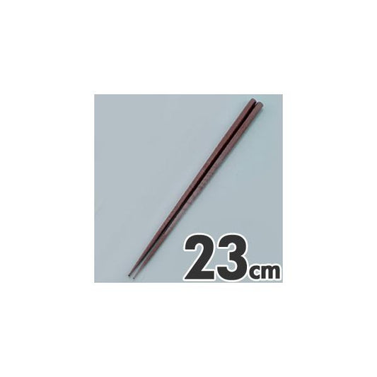 Akebono Sangyo Double Embossed Non-Slip Dining Chopsticks 23cm Brown PM-330