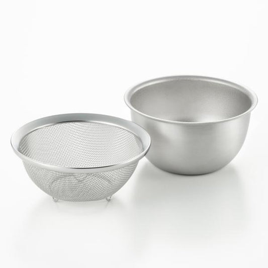 Gogi Stainless Steel Colander and Bowl Set