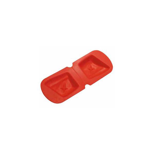 Asahi Soft Food Silicone Fish Mold Red AS-R