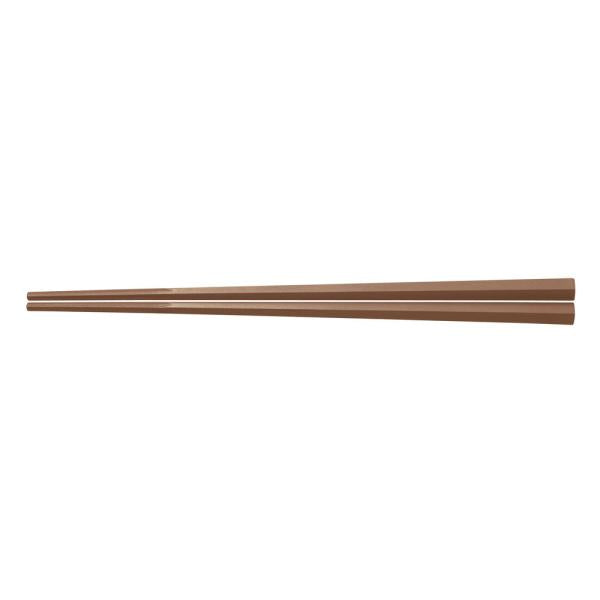 Akebono Sangyo Gurumen Noodle Chopsticks 19cm Brown PM-085