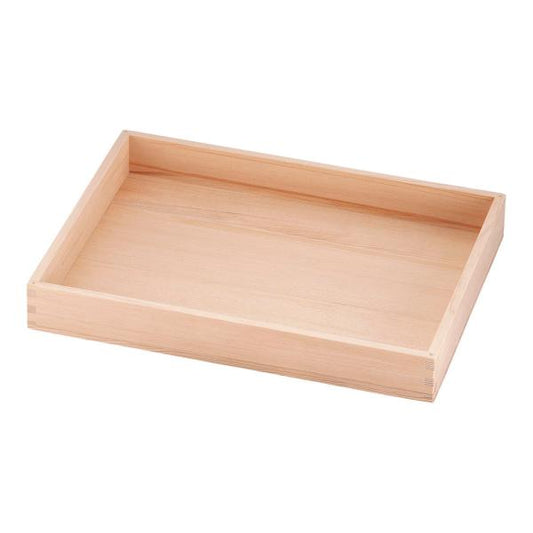 Yamako White Wood Gyoza Tray, Medium Base 41.7x31.8cm