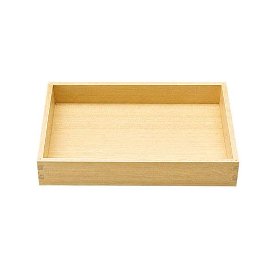 Yamako White Wood Gyoza Tray, Large Base 49.4x36.6cm
